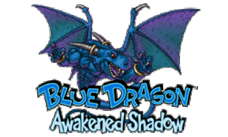 Blue Dragon: Awakened Shadow title screen for Nintendo DS